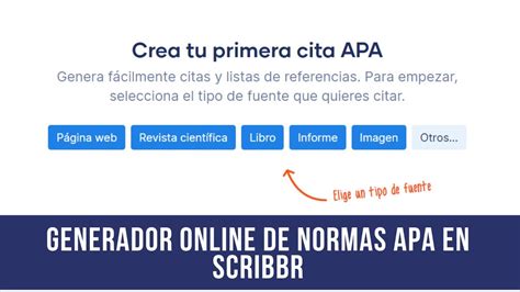 generador de fuente apa|Formato APA con el Generador APA de Scribbr